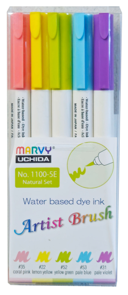 Marvy Uchida Artist Brush - 5er Set